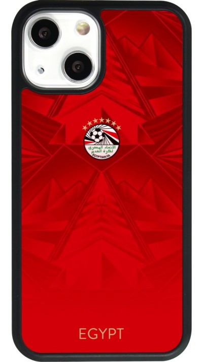 iPhone 13 mini Case Hülle - Silikon schwarz Ägypten 2026 personalisierbares Fussballtrikot