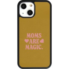 iPhone 13 mini Case Hülle - Silikon schwarz Mom 2026 Are Magic