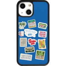 iPhone 13 mini Case Hülle - Silikon schwarz Seals of the Dominican Republic DTMF