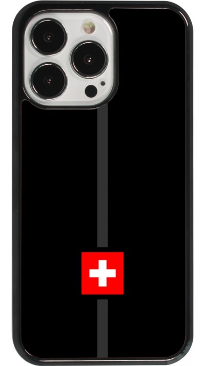 Coque iPhone 13 Pro - Canton CH noir