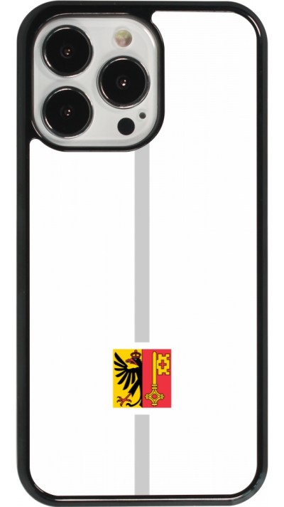 Coque iPhone 13 Pro - Canton GE blanc