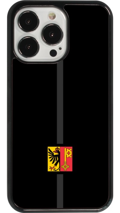 Coque iPhone 13 Pro - Canton GE noir