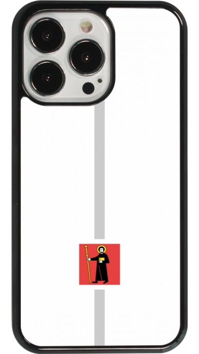 Coque iPhone 13 Pro - Canton GL blanc