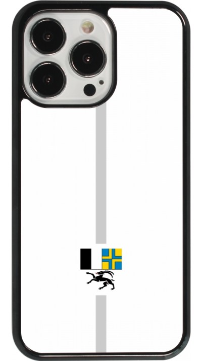 Coque iPhone 13 Pro - Canton GR blanc