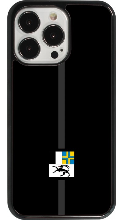Coque iPhone 13 Pro - Canton GR noir