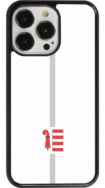 Coque iPhone 13 Pro - Canton JU blanc