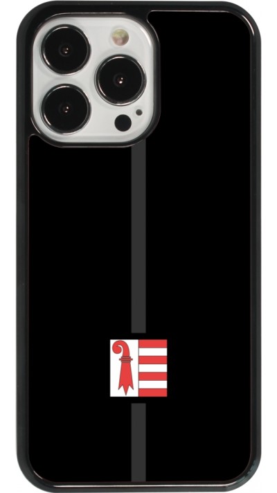 Coque iPhone 13 Pro - Canton JU noir