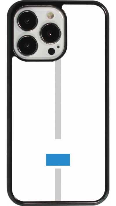 Coque iPhone 13 Pro - Canton LU blanc