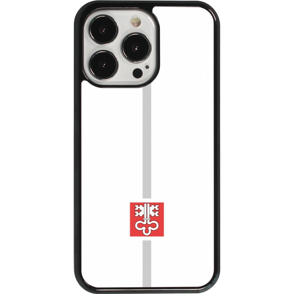 Coque iPhone 13 Pro - Canton NW blanc