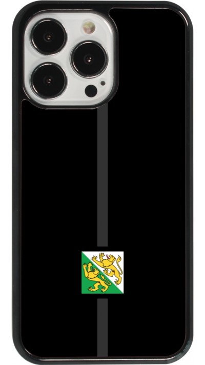 Coque iPhone 13 Pro - Canton TG noir
