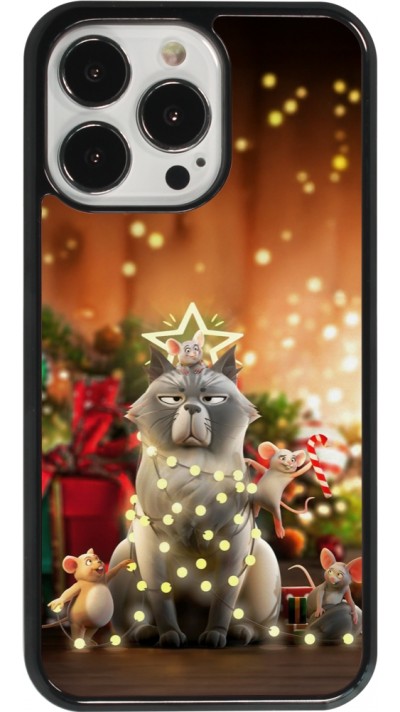 iPhone 13 Pro Case Hülle - Christmas 25 Xmas Cat