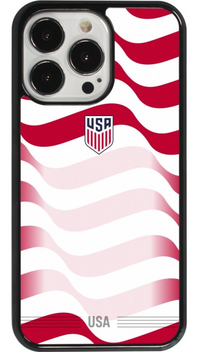 Coque iPhone 13 Pro - Maillot de football États-Unis 2026 personnalisable