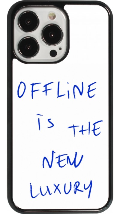 Coque iPhone 13 Pro - Offline is the new luxury