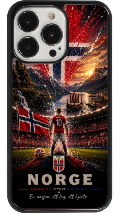 Coque iPhone 13 Pro - Football Norvège splash 2026