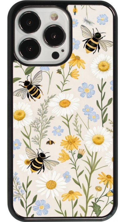 Coque iPhone 13 Pro - Pattern bees Spring 2026