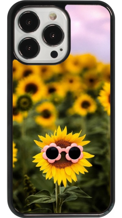 Coque iPhone 13 Pro - Sunflower with glasses Spring 2026