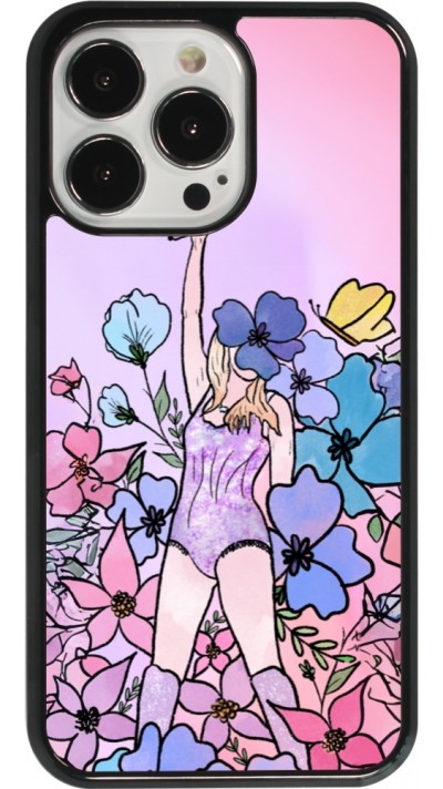 Coque iPhone 13 Pro - Taylor Swift Sketch - Pink