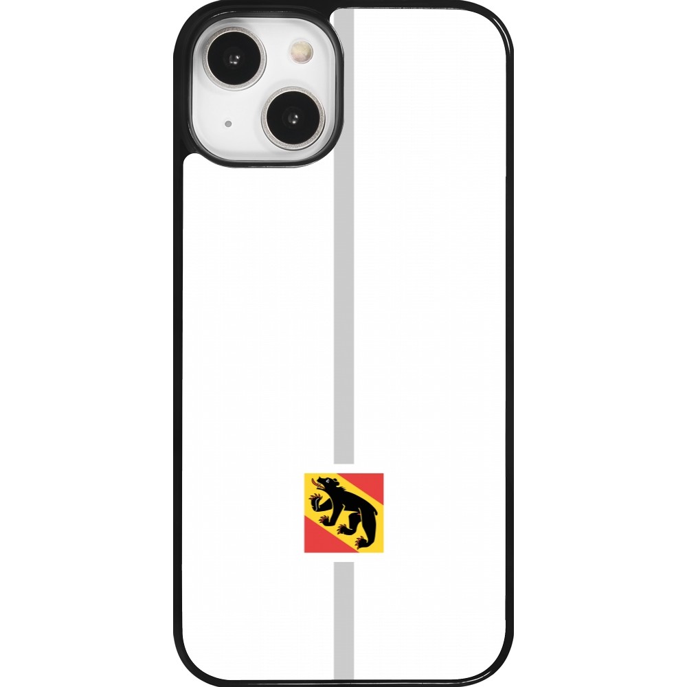 Coque iPhone 14 - Canton BE blanc