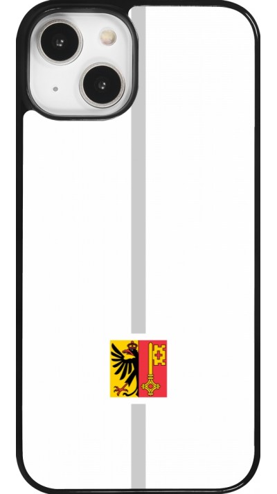 Coque iPhone 14 - Canton GE blanc