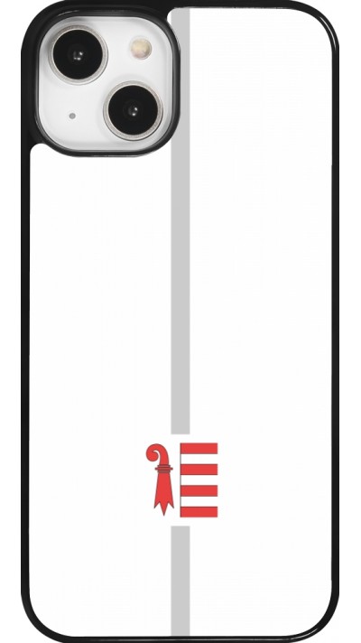 Coque iPhone 14 - Canton JU blanc