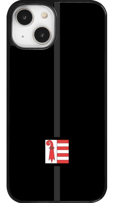 Coque iPhone 14 - Canton JU noir