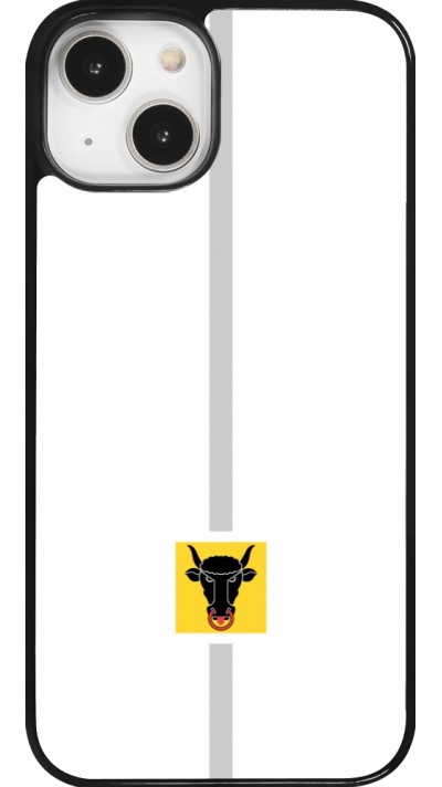 Coque iPhone 14 - Canton UR blanc