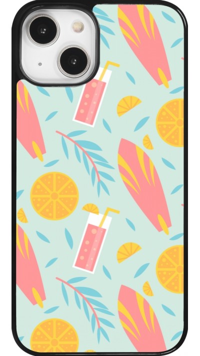 iPhone 14 Case Hülle - Summer 2025 Pattern citron