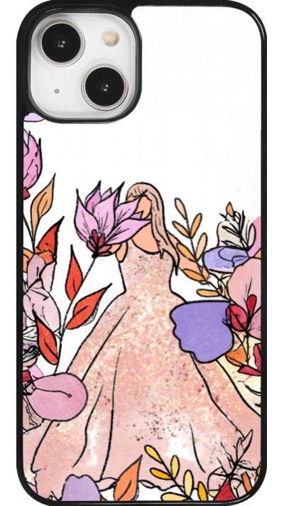 Coque iPhone 14 - Taylor Swift Sketch - White