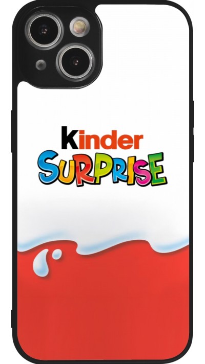 iPhone 14 Case Hülle - Silikon schwarz Kinder Surprise iPhone 14 Case Hülle - Silikon schwarz Kinder Surprise