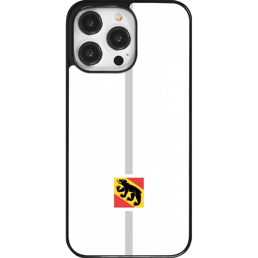 Coque iPhone 14 Pro Max - Canton BE blanc