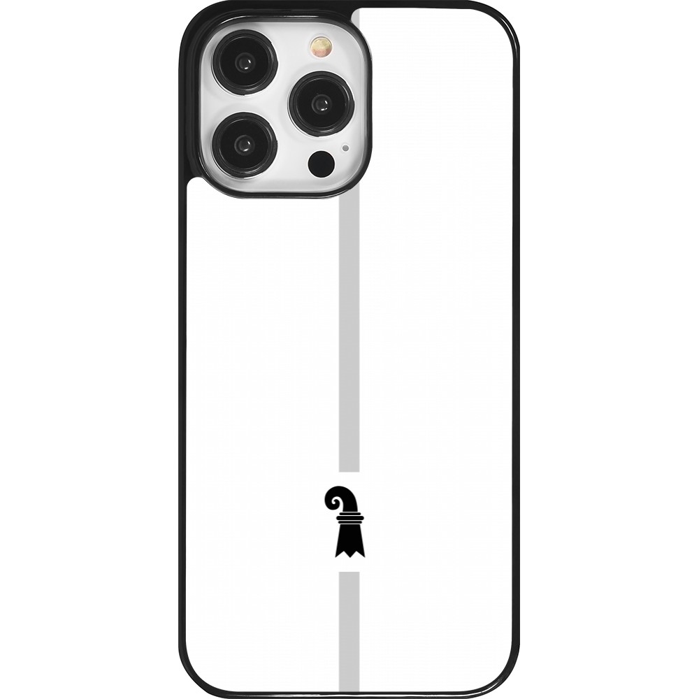 Coque iPhone 14 Pro Max - Canton BS blanc