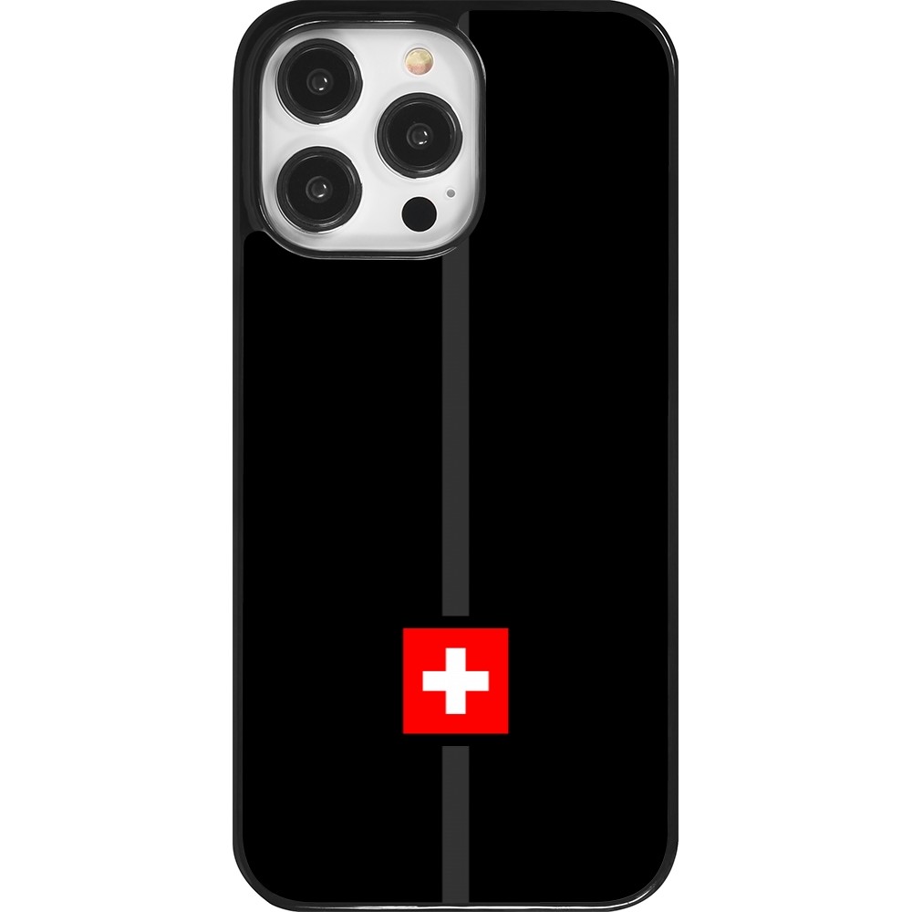 Coque iPhone 14 Pro Max - Canton CH noir