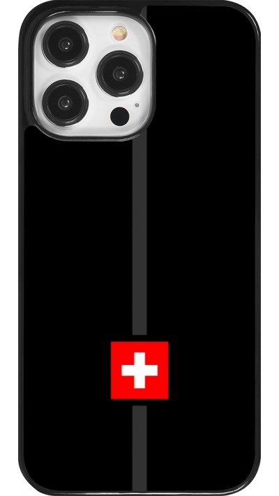 Coque iPhone 14 Pro Max - Canton CH noir