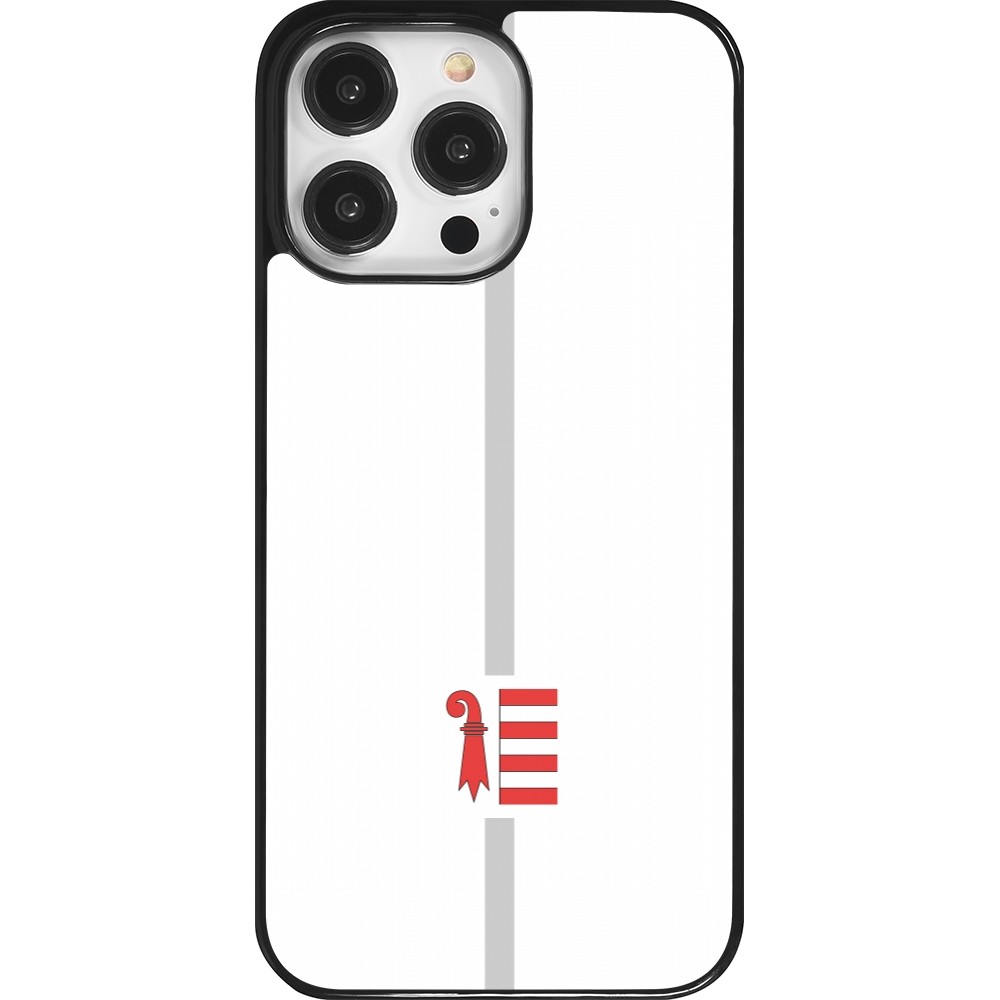 Coque iPhone 14 Pro Max - Canton JU blanc