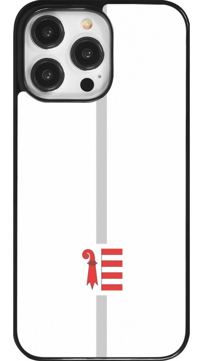 Coque iPhone 14 Pro Max - Canton JU blanc