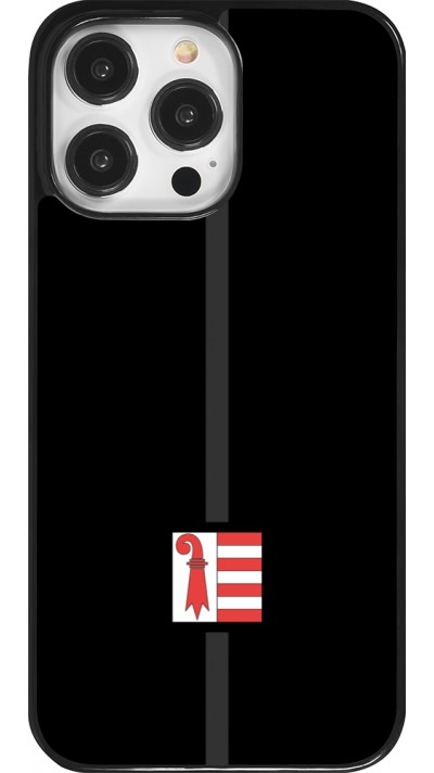 Coque iPhone 14 Pro Max - Canton JU noir