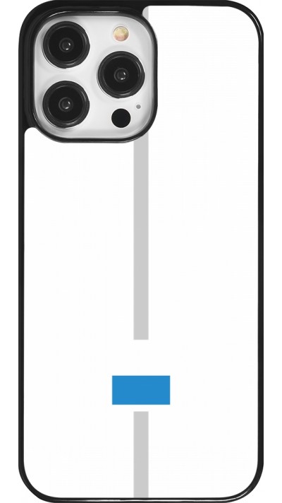 Coque iPhone 14 Pro Max - Canton LU blanc