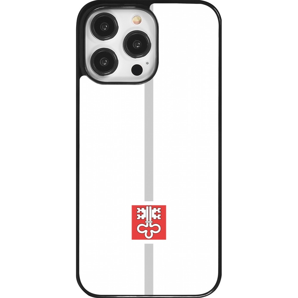 Coque iPhone 14 Pro Max - Canton NW blanc