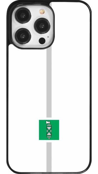 Coque iPhone 14 Pro Max - Canton SG blanc