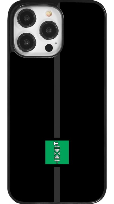 Coque iPhone 14 Pro Max - Canton SG noir