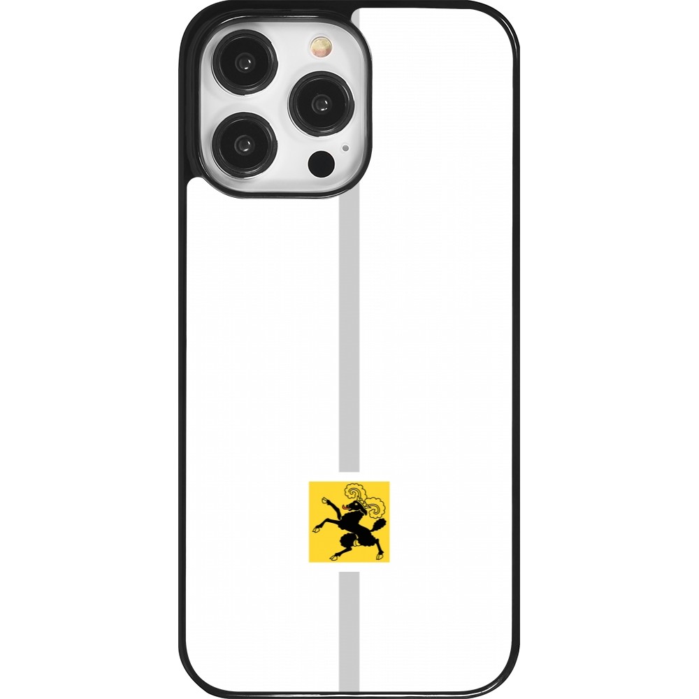 Coque iPhone 14 Pro Max - Canton SH blanc