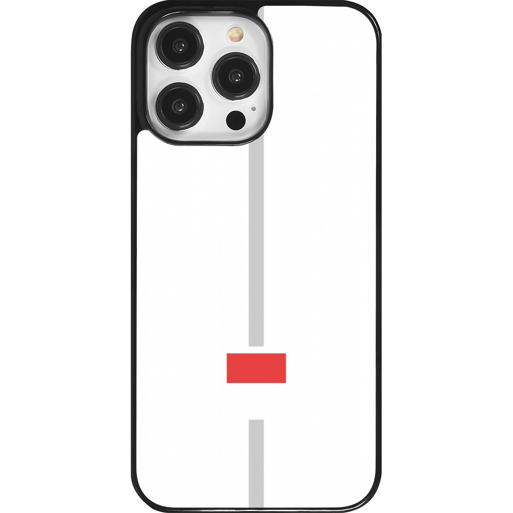 Coque iPhone 14 Pro Max - Canton SO blanc