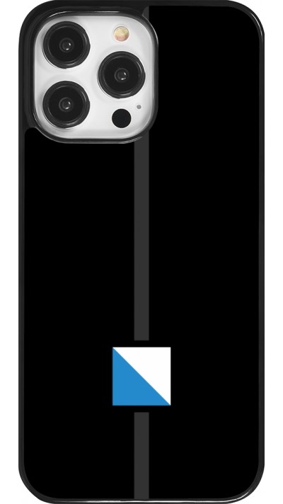 Coque iPhone 14 Pro Max - Canton ZH noir