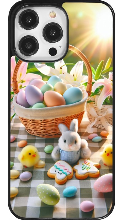 Coque iPhone 14 Pro Max - Easter 2025 Panier Pâques