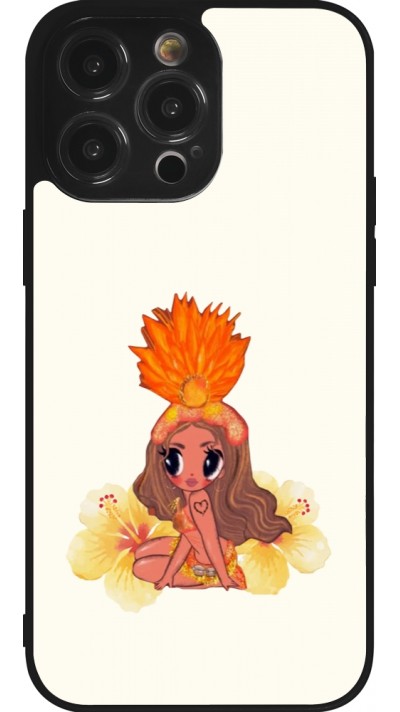 Coque iPhone 14 Pro Max - Silicone rigide noir Karol G Tropicoqueta
