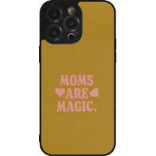iPhone 14 Pro Max Case Hülle - Silikon schwarz Mom 2026 Are Magic
