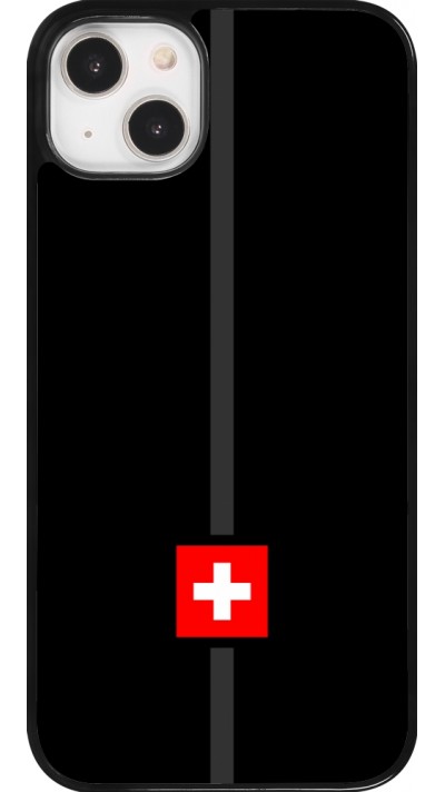 Coque iPhone 14 Plus - Canton CH noir