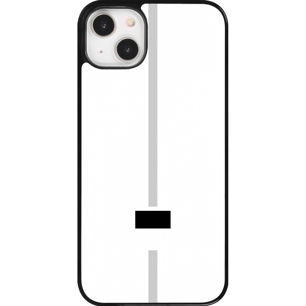 Coque iPhone 14 Plus - Canton FR blanc