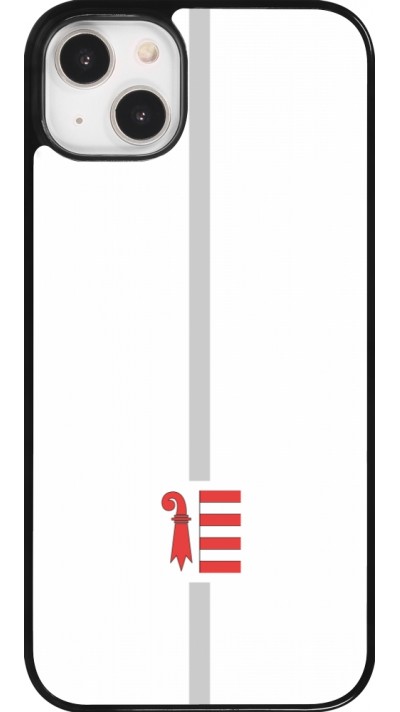Coque iPhone 14 Plus - Canton JU blanc