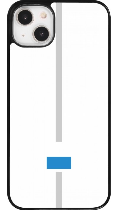 Coque iPhone 14 Plus - Canton LU blanc